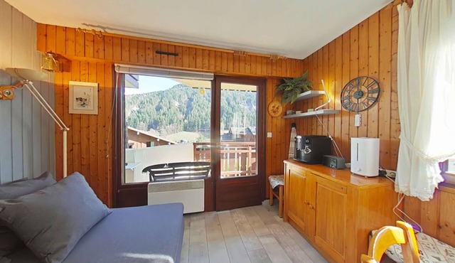 Beautiful 2-room Apt with South Terrace near shops - Le Grand-Bornand