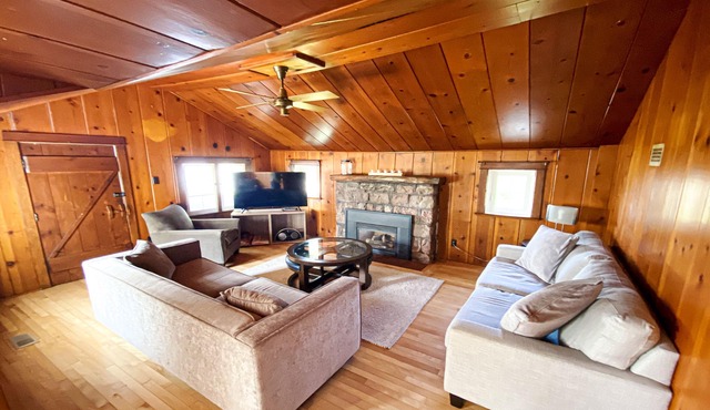 Beautiful 3 bedroom cottage on Chemong Lake with 100 ft of sandy waterfront.