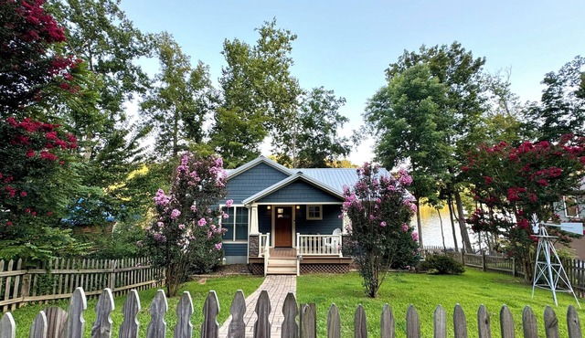 Beautiful 3 BR Home on Malone Lake - Great Views - Private Dock - Walk to Marina