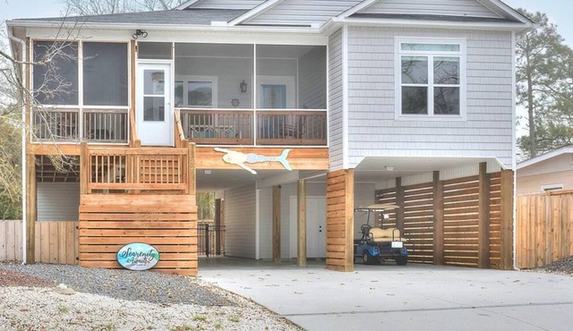 Beautiful-4BR/3BA Home w/ Foosball,Air Hockey,Golf Cart Rental,Bicycles,Sleeps10