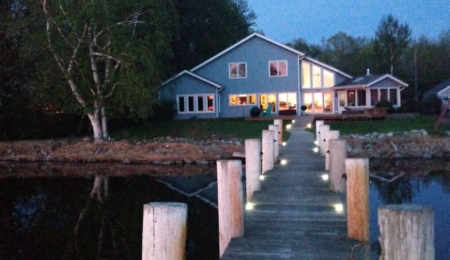 Beautiful 5 bedroom 3.5 bath EAA lakehouse.n with the most beautiful sunsets.