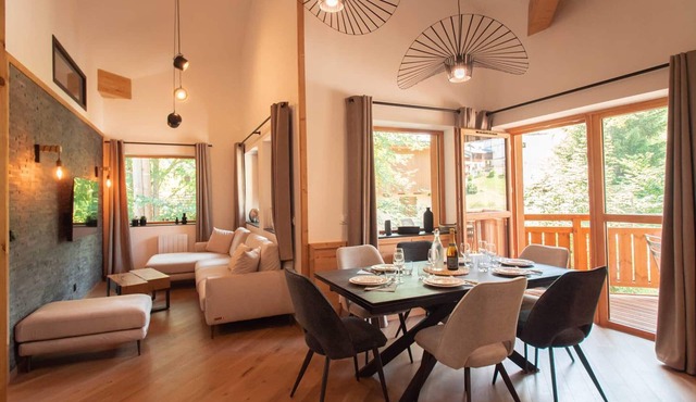 Beautiful 5-room apartment in Valmorel with parking, 8 people.