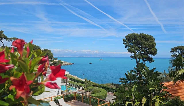 Beautiful 6 Bedrooms Villa on the cap d'Antibes with Panoramic Sea Views