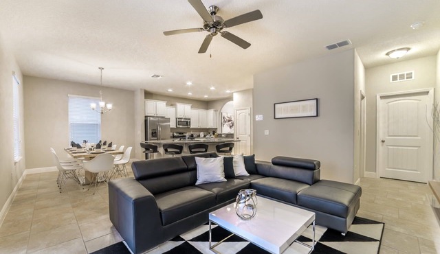 🥇 Beautiful 6bd home near Disney (ST399)