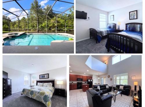 Beautiful 6Bd Pool Hm Veranda Palms-4464NP