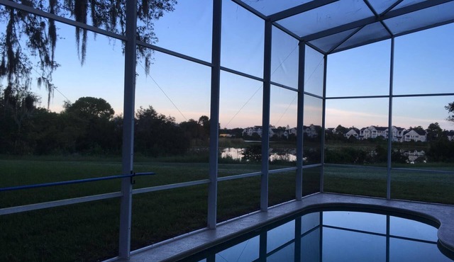 ✨ Beautiful 6BR Villa w/Private Pool & Lake Views | Near Disney & Golf ✨