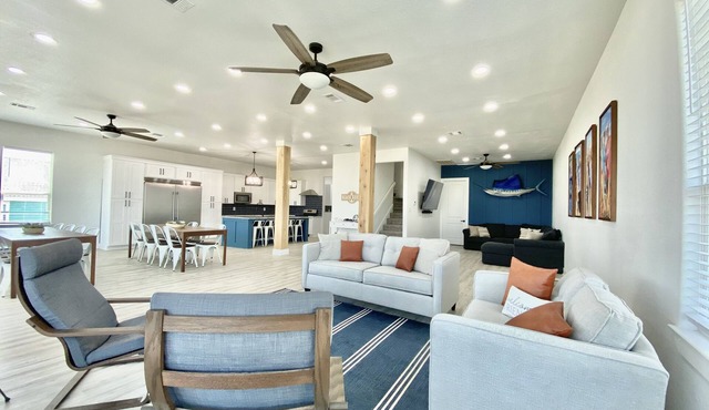 Beautiful 8Bed/7Bath Beach View Home for the entire Family