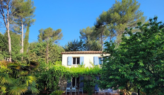 Beautiful air-conditioned Provencal house with swimming pool