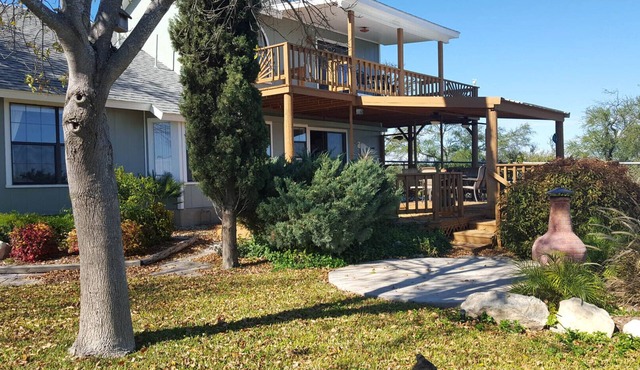 Beautiful Amistad Lake View Home! All Amenities for Anglers, Hunters & Families!