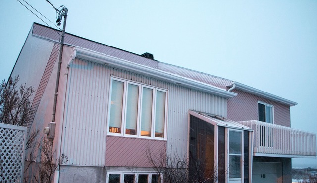 Beautiful and large family home with stunning views of the river . Guests can al