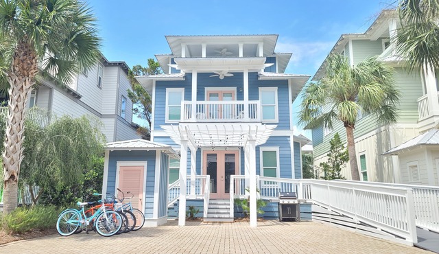 Beautiful and Luxurious Seacrest Beach Home! n30A ♥ Easy Beach and Pool Access!