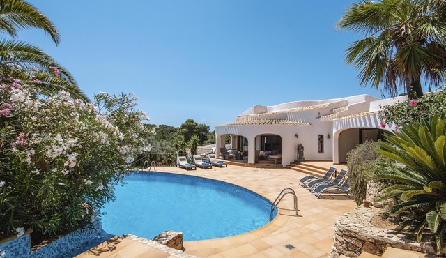 Beautiful and luxury villa in Javea, Costa Blanca, Spain with private pool for 7 persons