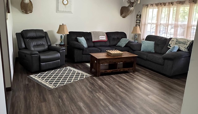 Beautiful and peaceful home located just 10 minutes from the White River!