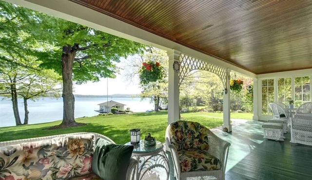 Beautiful and Unique Skaneateles Lake front Estate