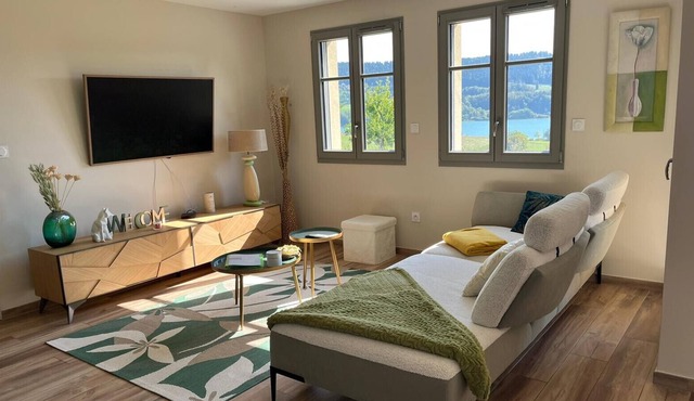 Beautiful apartment with view for 4/5 people in Les Grangettes