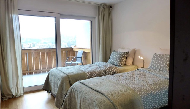 Beautiful apartment for 4 guests with WIFI, TV, balcony, pets allowed and panoramic view