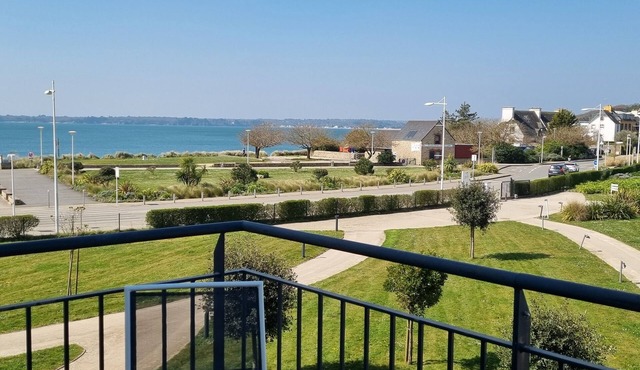 Beautiful apartment with sea view 50m from the sea with heated communal pool - Thalasso