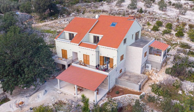 Beautiful apartment in Kneze with house sea view