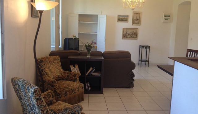 Beautiful apartment in the center of the village overlooking the mountains