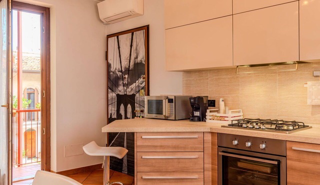 Beautiful apartment for 4 people with WIFI, A/C, TV and balcony