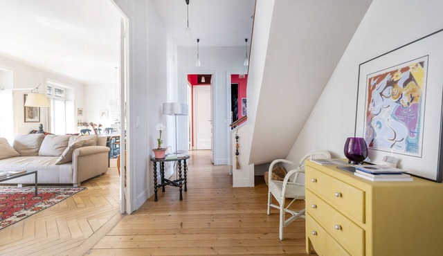 Beautiful apartment, terrace with view, quiet+