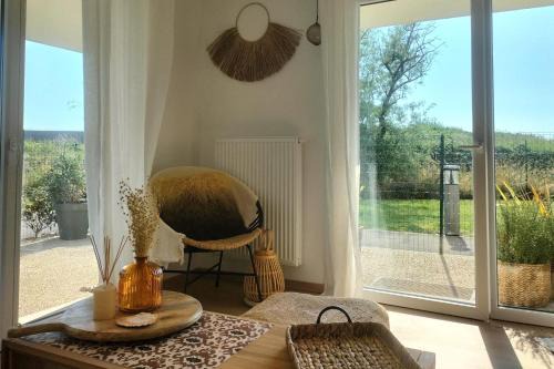 Beautiful apartment with garden