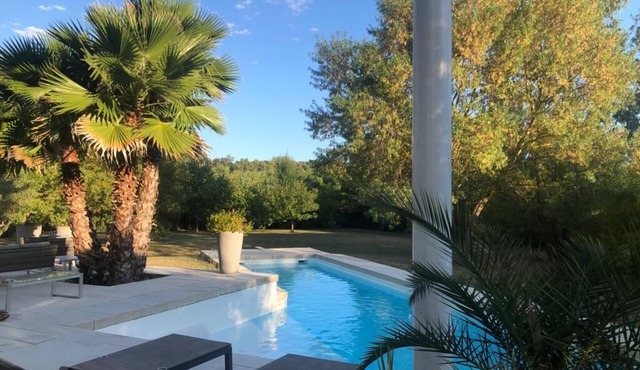 Beautiful architect-designed house in a quiet green setting