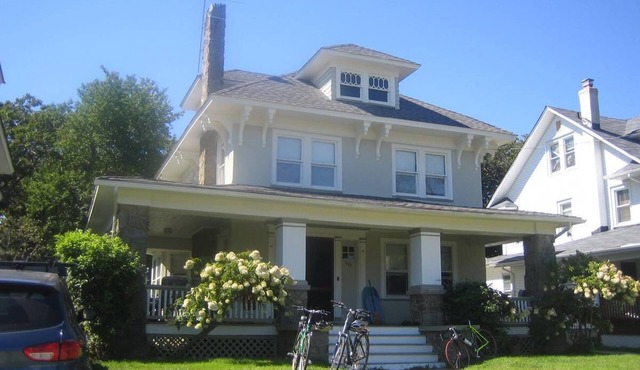 Beautiful architect's house 3 bdrm, 1.5 bath with wraparound porch, piano, swing