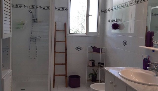 Beautiful architect-designed villa with swimming pool in the middle of a large park 10 minutes from Auch.