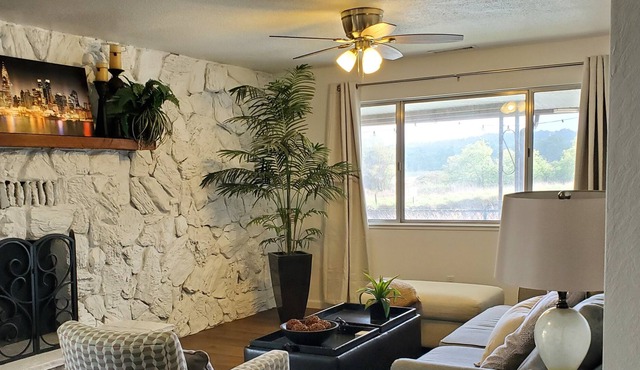 Beautiful area of Highlands Harbor in Clearlake. Canal with private pier & dock.