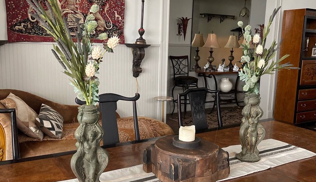 Beautiful, artistic, unique and beyond large and spacious apartment