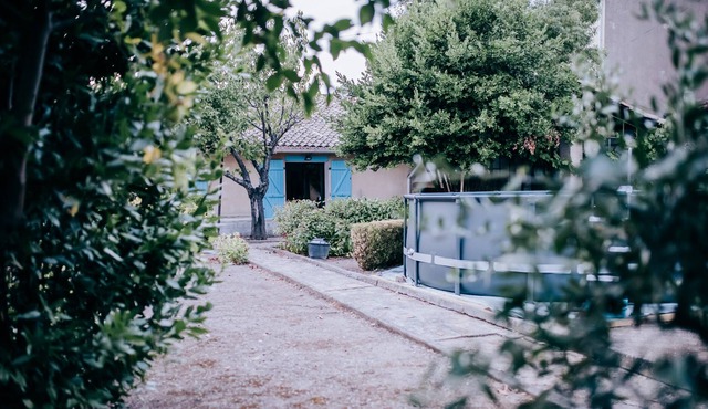 Beautiful authentic French walled house