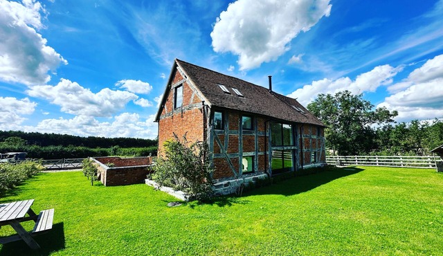 Beautiful barn conversion set in the middle of idyllic peaceful countryside.