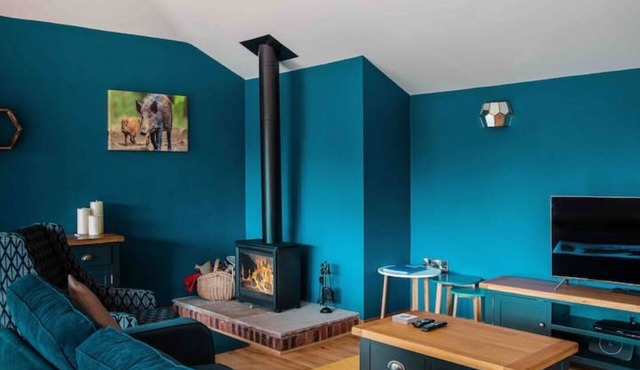 Beautiful barn conversion/hot tub views