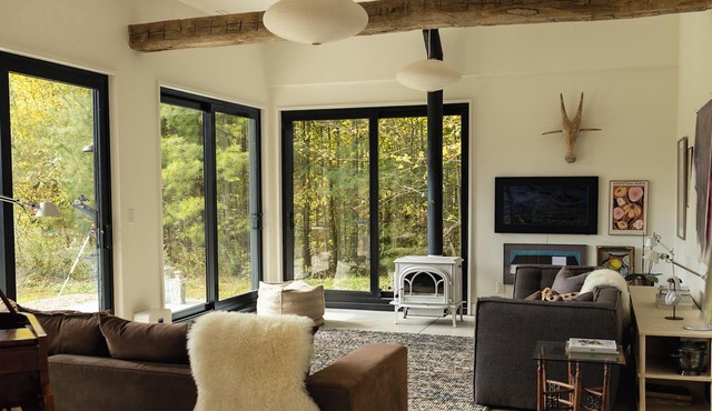 Beautiful barn conversion set in the hills & forests of the Creemore area.