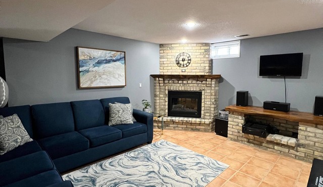 Beautiful basement