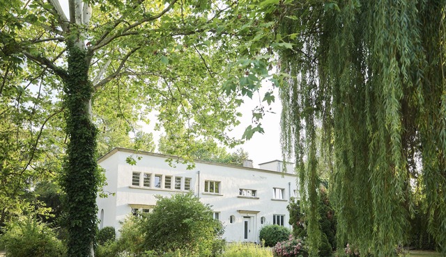 Beautiful Bauhaus Villa with gorgeous park in Alsace on the French-German border
