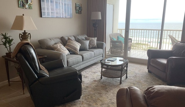 Beautiful Beach Front Condo overlooking Gulf of Mexico & pristine sandy Beaches