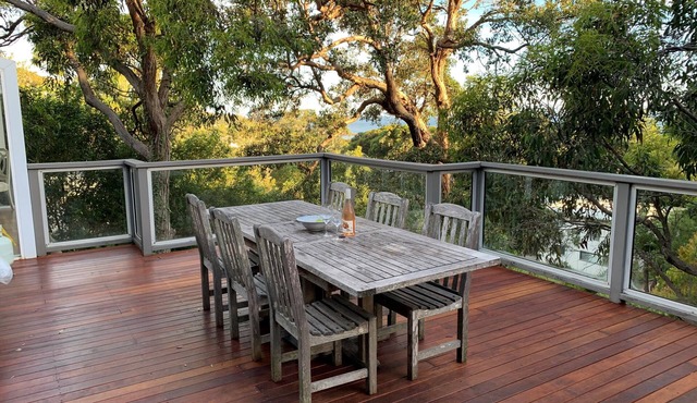 Beautiful beach house amongst the trees