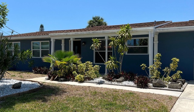 Beautiful beach house with spacious living.
