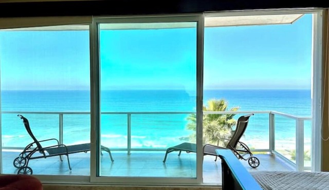 Beautiful beachfront home in 24h gated community