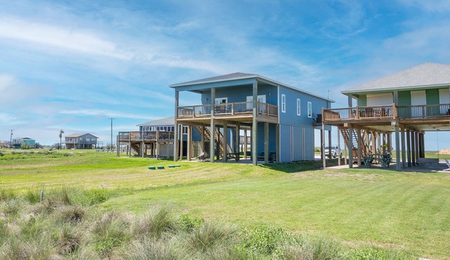Beautiful Beachfront Home with Beach Access.