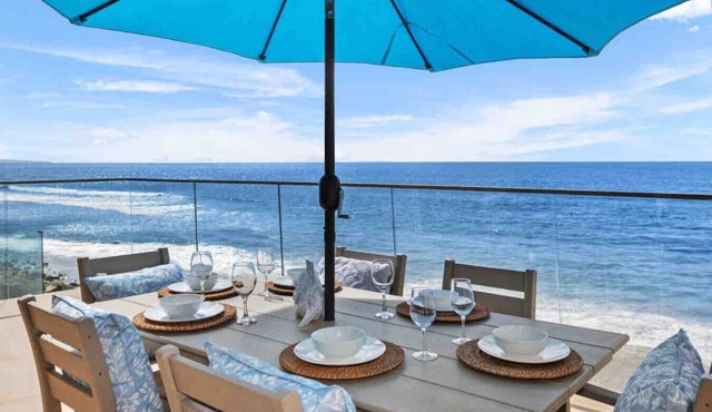 Beautiful Beachfront with Stunning Ocean Views, Beach Bon Fire Ring