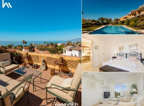 Beautiful beachside duplex apartment with amazing sea views