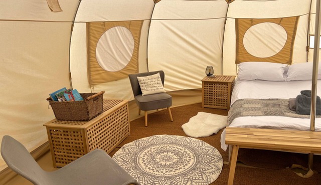 Beautiful Bell Tent Stay
