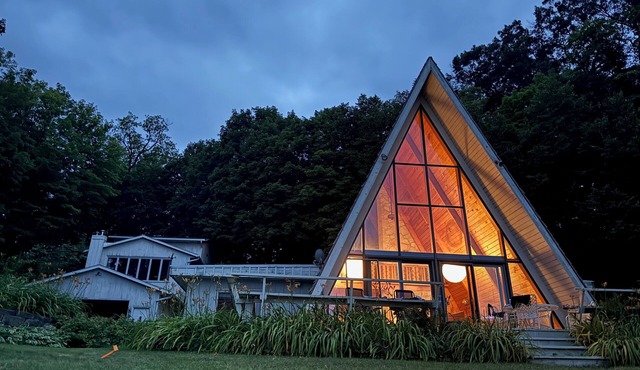 Beautiful Bone Lake A-Frame