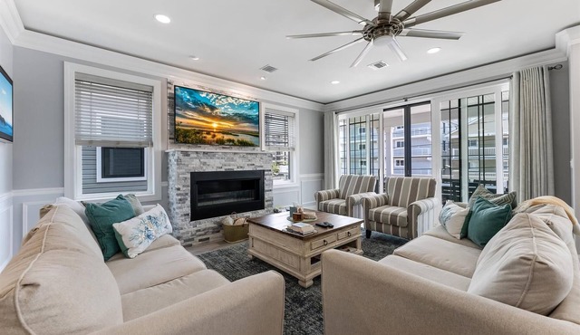 Beautiful Brand New 5 Bedroom Home Only Steps Away From the Beach!