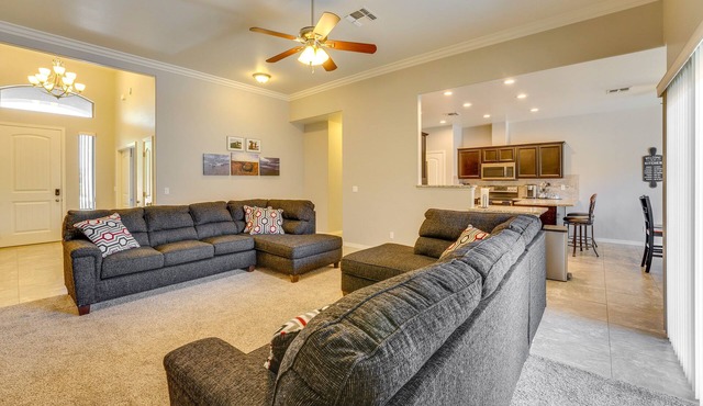Beautiful Bullhead City Home Rental w/Yard!