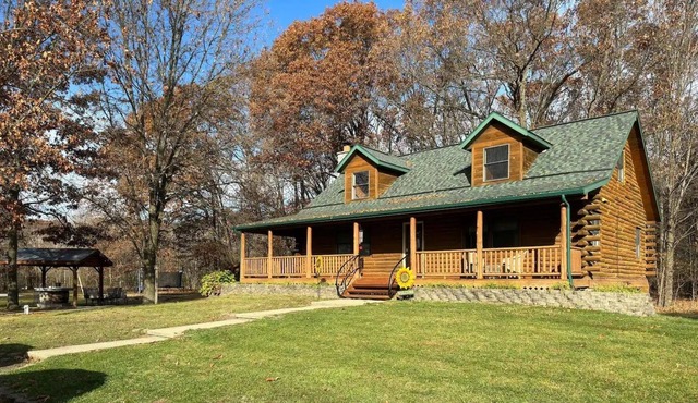 Beautiful cabin situated on 20 acres of land
