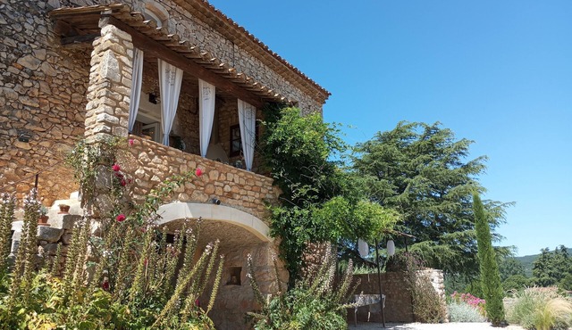 Beautiful century-old farmhouse, large converted vaulted room, land & swimming pool